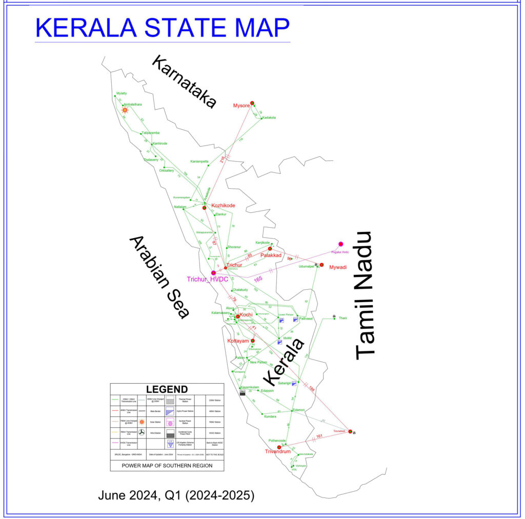 Kerala State Map